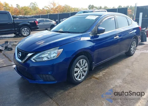 2016 Nissan Sentra Sv из США, поврежденный, VIN 3N1AB7AP0GY234760